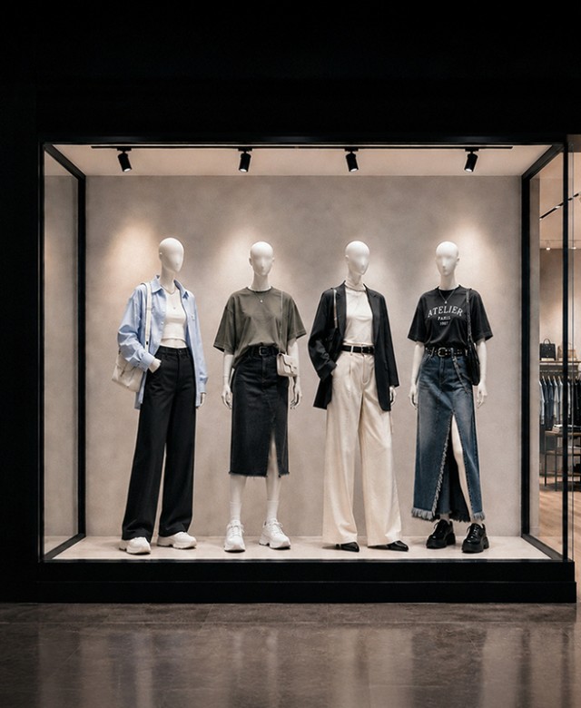 Retail showcases